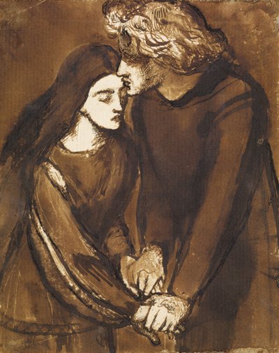 Two Lovers by Dante Gabriel Charles Rossetti